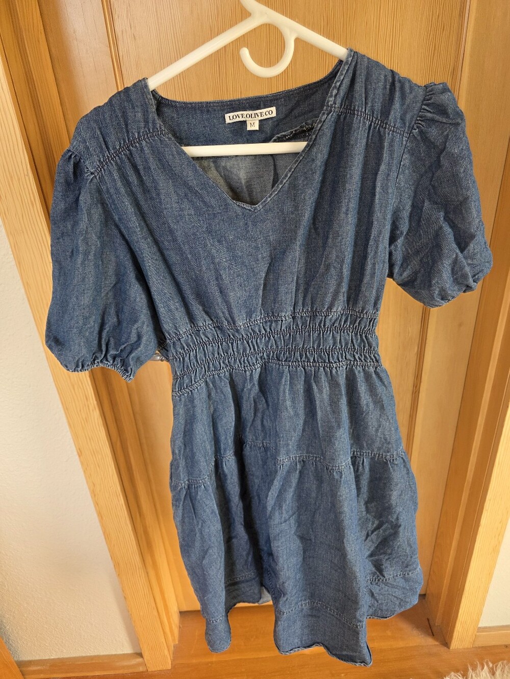 Denim Midi Dress